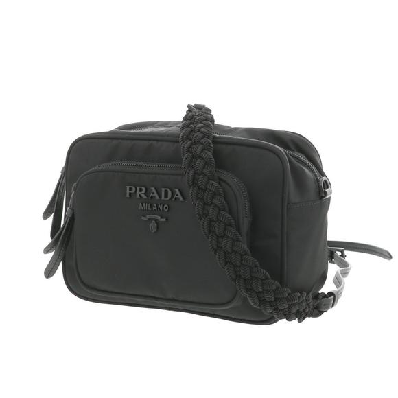 Prada Body Nylon Bag Cross Black - Picture 1 of 6